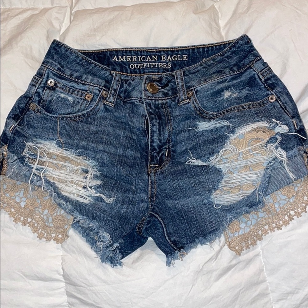 American Eagle denim shorts